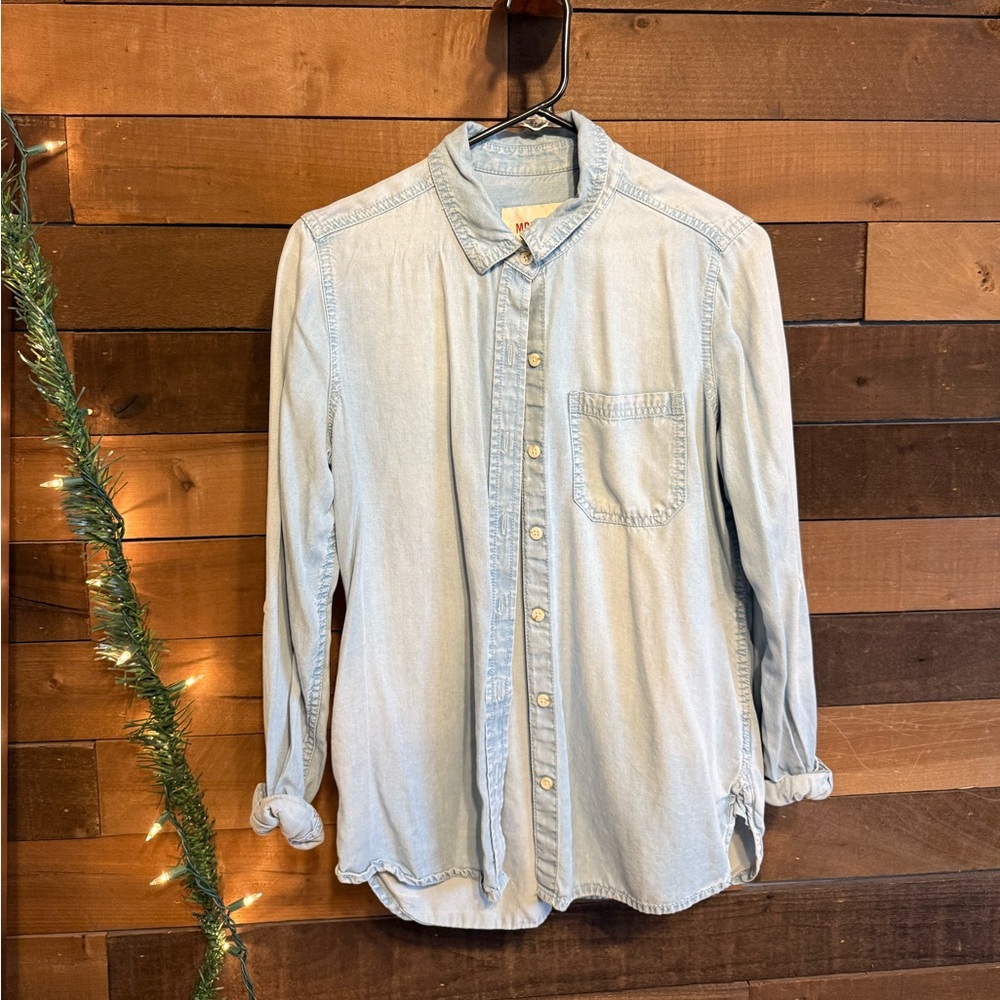 Denim Button Up